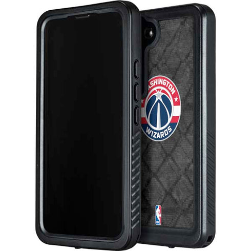 NBA Washington Wizards Black Rust Galaxy S24 Waterproof Case